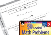 Number and Operations in Base Ten Leveled Problems: Finish t