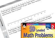 Measurement and Data Leveled Problems: Using Inches to Measu