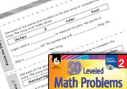 Measurement and Data Leveled Problems: Finish the Measuremen