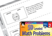 Measurement and Data Leveled Problems: Write a Story with Ti