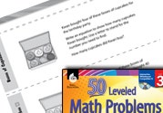 Operations and Algebraic Thinking Leveled Problems: Array Mo