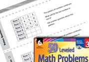 Operations and Algebraic Thinking Leveled Problems: Multipli