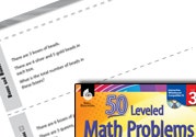 Operations and Algebraic Thinking Leveled Problems: Solving