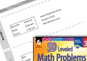 Operations and Algebraic Thinking Leveled Problems: Money an