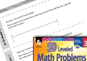 Number and Operations in Base Ten Leveled Problems: Fraction