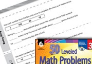Measurement and Data Leveled Problems: Complete the Math Sto