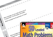 Measurement and Data Leveled Problems: Use Area to Find