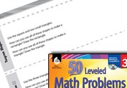 Geometry Leveled Problems: Tangram Shapes Ebook