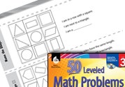 Geometry Leveled Problems: Using Clues to Find Shapes Ebook