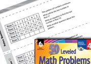 Operations and Algebraic Thinking Leveled Problems: Multiple