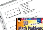 Number and Operations with Fractions Leveled Problems: Equal