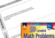 Number and Operations with Fractions Leveled Problems: