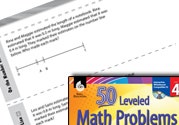 Number and Operations with Fractions Leveled Problems:
