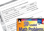 Measurement and Data Leveled Problems: Water Animals and Uni
