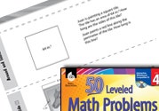 Measurement and Data Leveled Problems: Length Area and