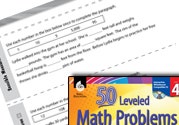 Measurement and Data Leveled Problems: Complete the Story Eb