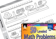 Measurement and Data Leveled Problems: Weight Ebook