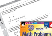 Measurement and Data Leveled Problems: Line Plots Ebook