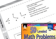 Measurement and Data Leveled Problems: Identify Angle Measur