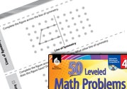 Geometry Leveled Problems: Lines of Symmetry Ebook
