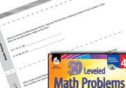Operations and Algebraic Thinking Leveled Problems: Number P