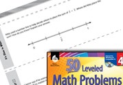 Number and Operations with Fractions Leveled Problems: