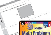 The Number System Leveled Problems: Area and Decimals Ebook