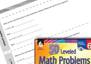 Expressions and Equations Leveled Problems: Arithmetic Seque