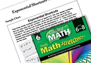 Guided Math Stretch Ebook
