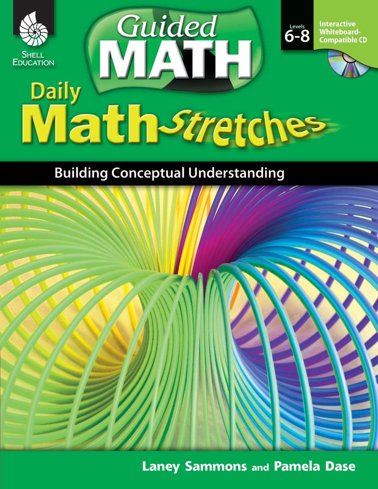 Guided Math Daily Math Stretches Levels 6-8 Ebook