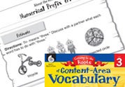 Content-Area Vocabulary Level 3: Numerical Prefix tri- Ebook