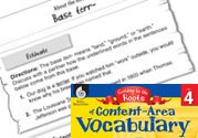 Content-Area Vocabulary Level 4: Base terr- Ebook