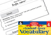 Content-Area Vocabulary Level 4: Prefix micro- Ebook