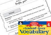 Content-Area Vocabulary Level 4: Prefix per- Ebook