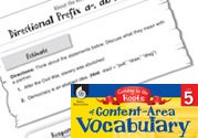 Content-Area Vocabulary Level 5: Directional Prefix a- ab- a