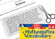 Content-Area Vocabulary Mathematics: Base seg- sec- sect-