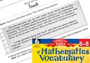 Content-Area Vocabulary Mathematics: Base tang- tag-