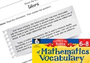 Content-Area Vocabulary Mathematics: Base liter- Ebook