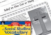 Content-Area Vocabulary Social Studies: Bases the(o)- and de