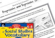 Content-Area Vocabulary Social Studies: Base grad- gress- Eb