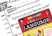 Daily Language Practice for First Grade Ebook