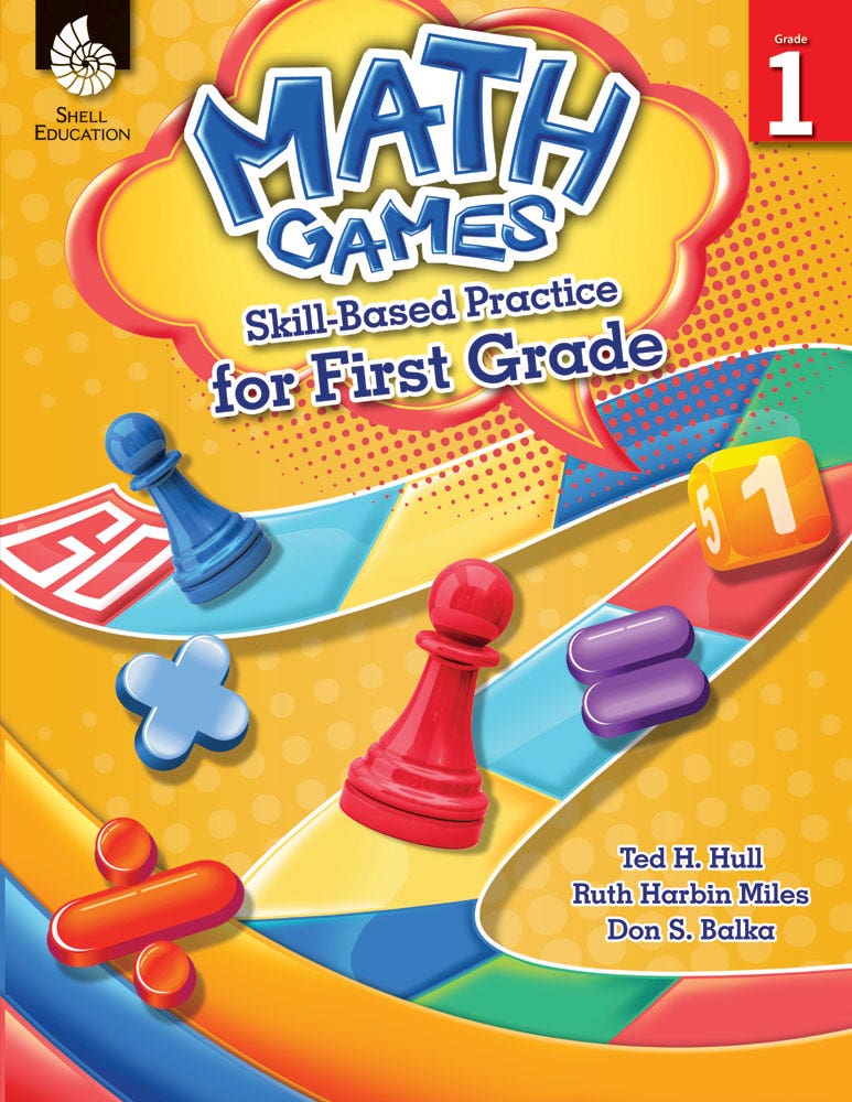 Math Games: Skill-Based Practice for First Grade Ebook