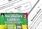 Vocabulary Ladder for Amount of Water Ebook