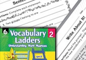 Vocabulary Ladder for Group Size Ebook