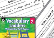 Vocabulary Ladder for Rain Ebook