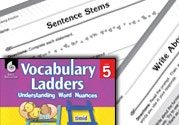 Vocabulary Ladder for Showing Emotion Ebook