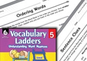 Vocabulary Ladder for Piece of Something Ebook
