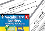 Vocabulary Ladder for Amount of Something Ebook