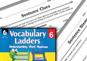 Vocabulary Ladder for Move and Carry Ebook