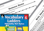 Vocabulary Ladder for Level of Difficulty in Work Ebook